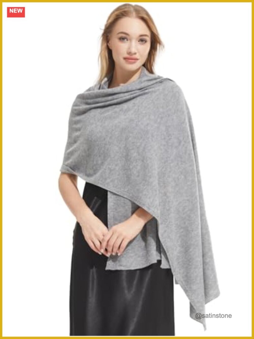 Luxury Cashmere Blend Shawl Wrap Large Pashmina Scarf Travel Blanket